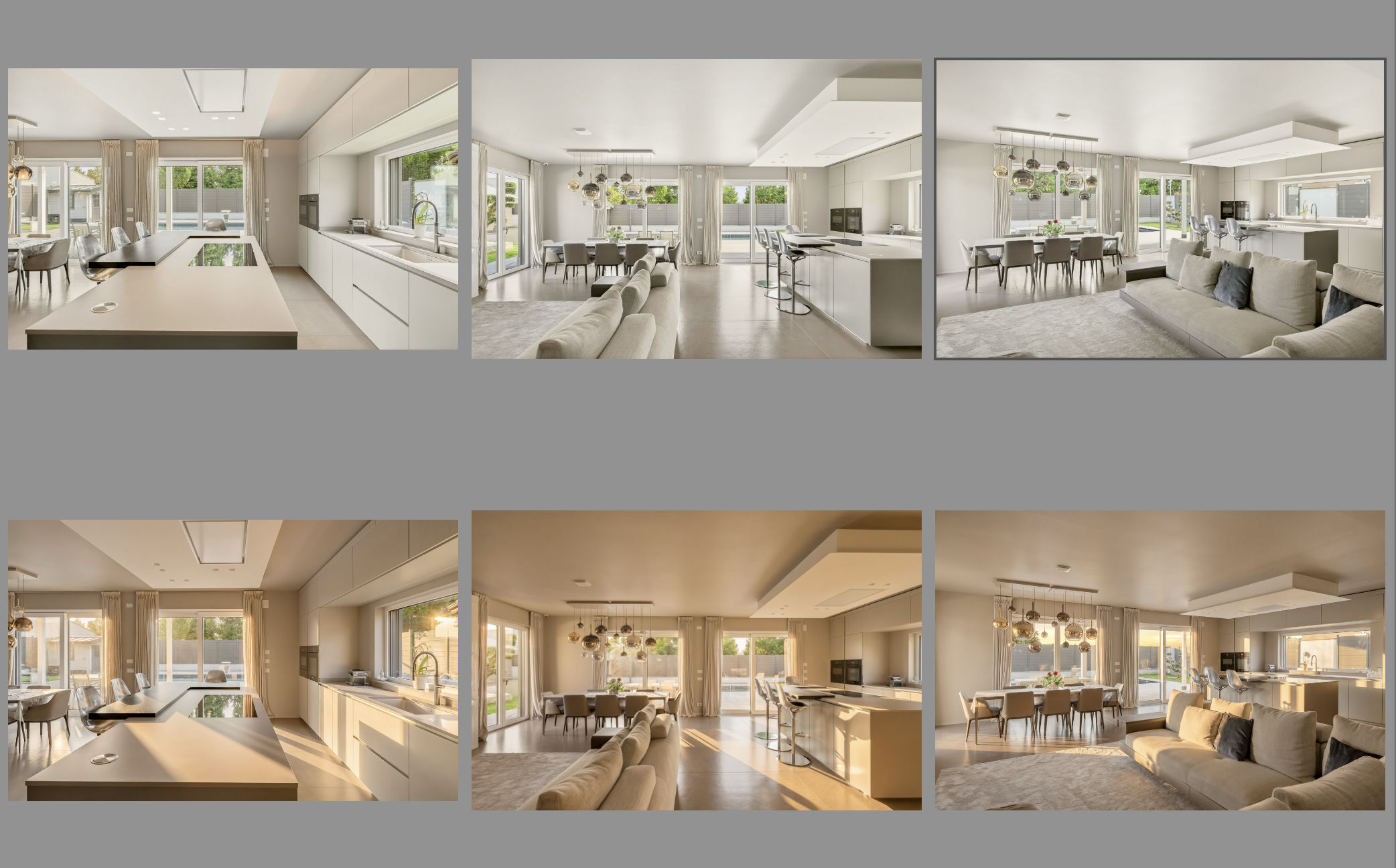 Consistent Lighting across a batch of property photos